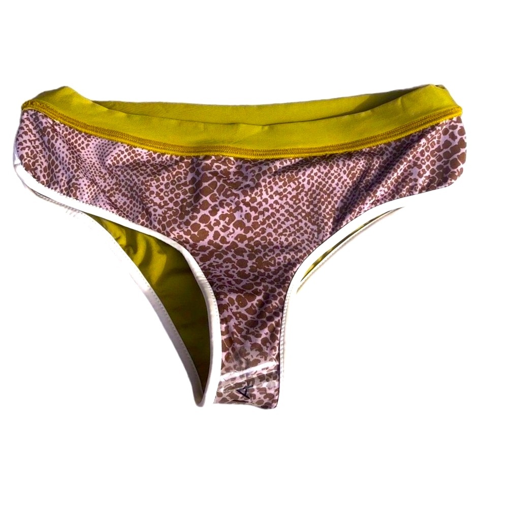 Acacia Bikini Corfu top Sumatra bottom Pear Green Sporty lining - Picture 8 of 12